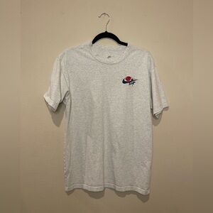 Nike Sportswear Max90 Rose Swoosh T-Shirt Birch Heather Grey